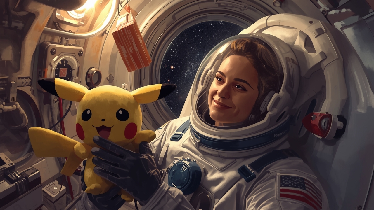 French astronaut marks milestone with personal touch in space